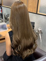 カイノ なんばエキカン店(KAINO)&nbsp;大人の艶ロング×柔らかベージュカラー