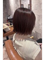 ヘアサロン アプリ(hair salon APPLI) 柔らか艶のオレンジブラウン♪