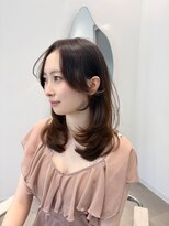 ラクシア(LucxiA)&nbsp;小顔に見せるヘア/レイヤーカット/シースルーバング/@ken__gucci