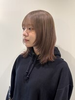 アロッタ 池袋(alotta)&nbsp;ダブルカラー◇ミルクティーベージュ/韓国風レイヤーカットボブ