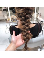 レイズ 立川(RAYS)&nbsp;【RAYS/金本】編み込みシークレットハイライト