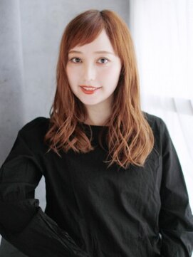 ヘアメイク ナル(hair make nalu) Aラインセミウエットのミックスカール