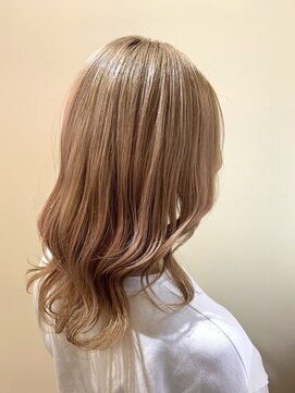 サロンドミルク 溝の口店(salon de MiLK) ピンクベージュ