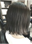 切りっぱなしボブ