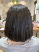サロンパルヨン ヘアーアンドネイル(SALON paljon Hair&Nail) モードな前下がりボブ