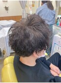 ♪ツイスパ&透け感ブルーアッシュカラー♪