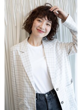 マグノリア オモテサンドウ(MAGNOLiA Omotesando) 無造作な動きが可愛い！フラッフィパーマ♪・・・担当KAYO