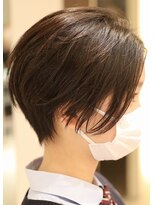ヘア デザイン リスク(HAIR DESIGN RISK)&nbsp;【RISK高橋勇太】ダークアッシュアンニュイクールショート