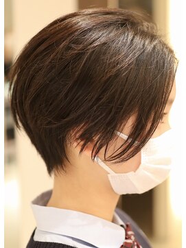 ヘア デザイン リスク(HAIR DESIGN RISK) 【RISK高橋勇太】ダークアッシュアンニュイクールショート
