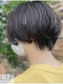 ナチュラルハンサムショート