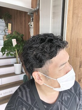 アヴァンス 天王寺店(AVANCE.) 大人のビジネスパーマ×刈り上げスタイル
