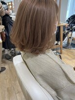 ネオリーブ チロル 横浜西口店(Neolive CiroL.)&nbsp;ミルクティーベージュ ブリーチなし　横浜