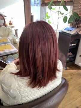 ビューティーショップ ニコ(Beauty shop nicco) レッド、ピンク系カラー