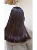 艶ロング×ダークバイオレット