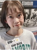 BOB×グレージュ