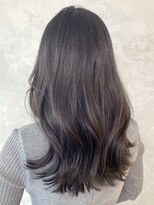 アルバム 渋谷パルコ(ALBUM)&nbsp;透明感グレージュロング_ショコラベージュボブルフ_ba374671