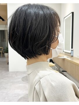 ロンドプロフィール 浦和(Lond profil) 蒲生優 【似合わせカット、丸みショートボブ】