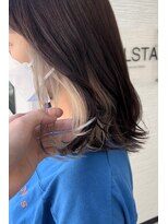 ベルスタ(BELSTA)&nbsp;ホワイティベージュのインナーカラー♪