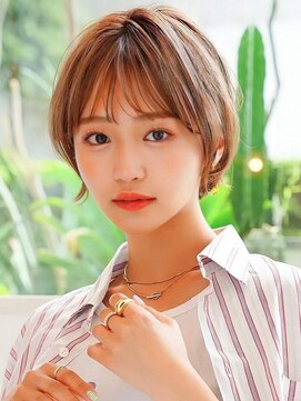アグ ヘアー セント 鹿児島中央駅2号店(Agu hair st.) 《Agu hair》女っぽあざとショート