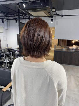 アリーズ シブヤ(ALLYS shibuya) レイヤーボブ　大人可愛い　ひし形