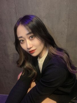 ニーナ ビューティーサロン(NINA Beauty Salon) 暗髪×ラベージュインナー