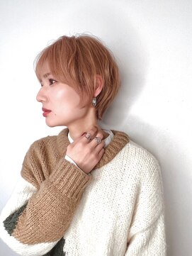 サンディーズ(Sandees) ▼ハイトーンベージュナチュラルふんわりショート