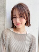 ジョエミバイアンアミ(joemi by Un ami)&nbsp;【joemi】大人ガーリーチョコレートプリカールボブ(小倉太郎）