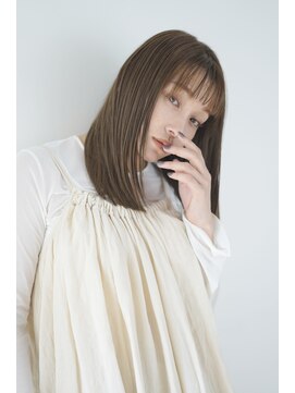 パール(PearL) 【PearL】ツヤ髪ストレート×オリーブベージュ