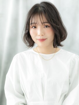 ドクターズ サロン ラブ(Dr's Salon LAB) くせ毛風エアリー黒髪大人ナチュラルミディg古河20代30代40代