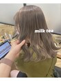 ジーナエス 札幌(Zina S)&nbsp;透明感たっぷりmilk tea beige◎