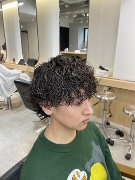 ニコフクオカヘアーメイク(NIKO Fukuoka Hair Make) 【NIKO】メンズ/パーマ/ツイストスパイラル/波巻きパーマ