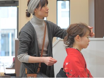 ミチ(michi)の写真/女性目線でくつろげる癒しの空間で、お客様一人ひとりの髪のお悩みを解決します♪お気軽にお越しください！