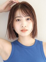 ミンクス 原宿店(MINX)&nbsp;似合わせ イメチェンヘアスタイル ハッシュカット フルバング