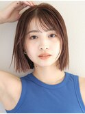 似合わせ イメチェンヘアスタイル ハッシュカット フルバング