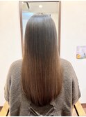 うるツヤストレートロング髪質改善トリートメント【百合ヶ丘】