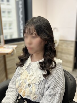 リーオオサカ(Lee Osaka) 【モモカ】コテ巻き風パーマ