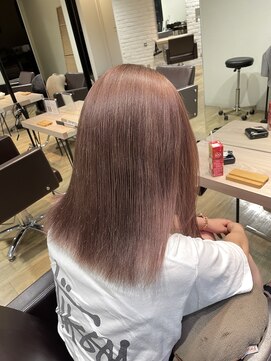 エヌプラス(N+) 韓国　ピンク　ベージュ