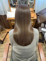 アンダーバーホワイト モデ 富田林店(_WHITE mode)&nbsp;大人可愛い大人美人くすみカラーアッシュグレーベージュ