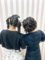 ゴート アミティ(G.O.A.T AMITY)&nbsp;ガーリースタイル/心斎橋/ヘアメ/セットサロン