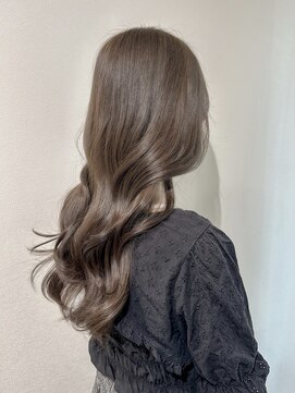 ゼスト 中野店(ZEST) 【ZEST中野/chihiro】透け感オリーブで大人可愛いhair♪