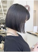 【mm森谷】切りっぱなしボブ◎