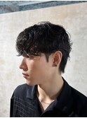 テテ風シャドウパーマ