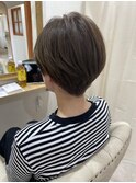 大人の刈り上げショート
