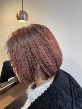 オートクチュール ランコントレ(Haute Couture Rencontrer) 20代30代40代50代大人可愛い◎カシスカラー×ミニボブ