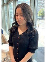 ファースト 仙台店(first) 巻き髪 × グレージュで大人っぽさup!