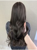 赤み消し透け感明るめシアーグレージュ