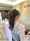 ロングヘア/ポニーテール