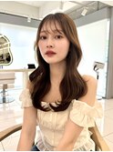 レイヤーカット くびれ巻き