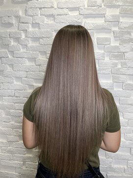 ミリ 奈良店(mm) ミルクティーベージュ/ブリーチ/韓国/髪質改善/奈良/学生/