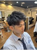 アップバングショート
